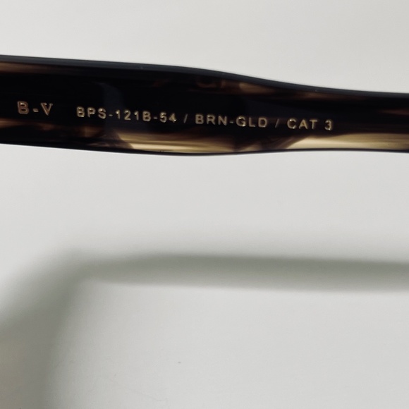 Balmain B-V Unisex square sunglasses in acetate and lightweight titanium - Picture 5 of 12